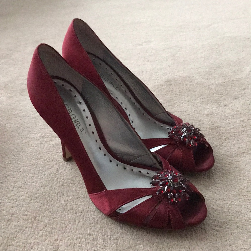 BCBGirls Peep toe pumps